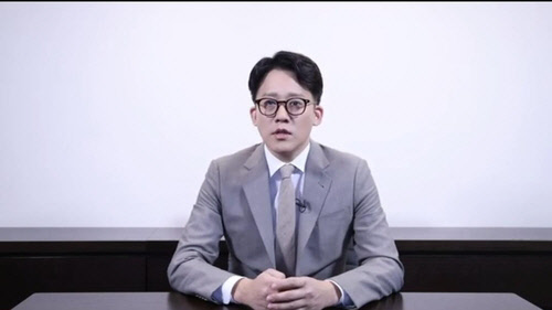 SM 이성수 대표이사 제2차 유튜브 영상.<유튜브 캡처>